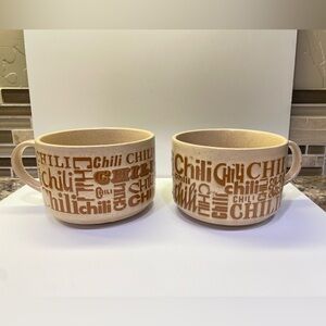 1970’s vintage chili soup mugs
